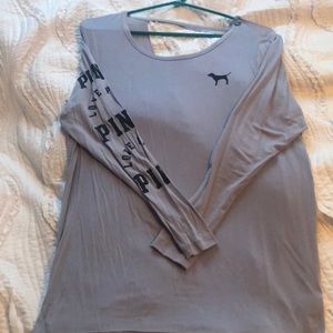 PINK long sleeve with TAGS ON